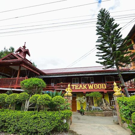 Teak Wood Hotel Nyaung Shwe Buitenkant foto