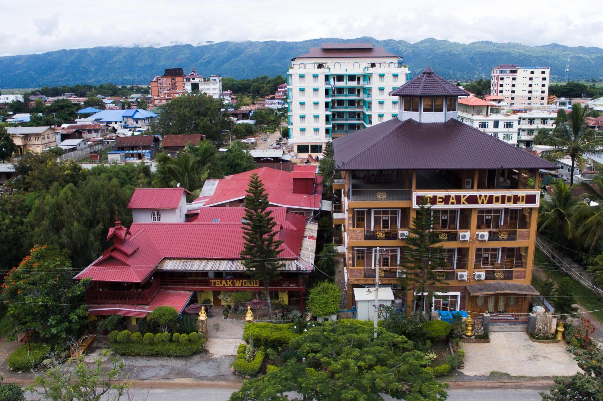 Teak Wood Hotel Nyaung Shwe Buitenkant foto