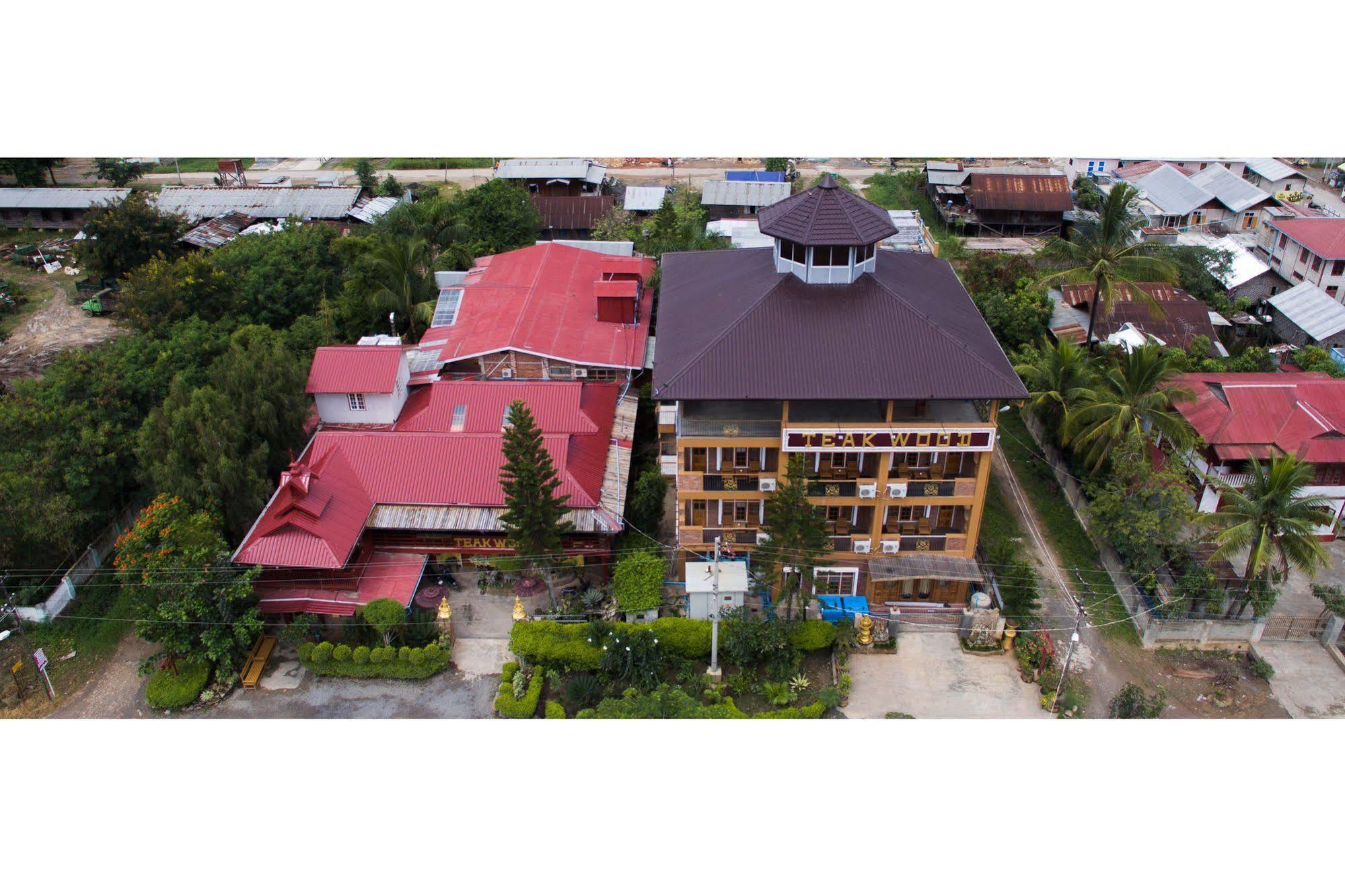 Teak Wood Hotel Nyaung Shwe Buitenkant foto