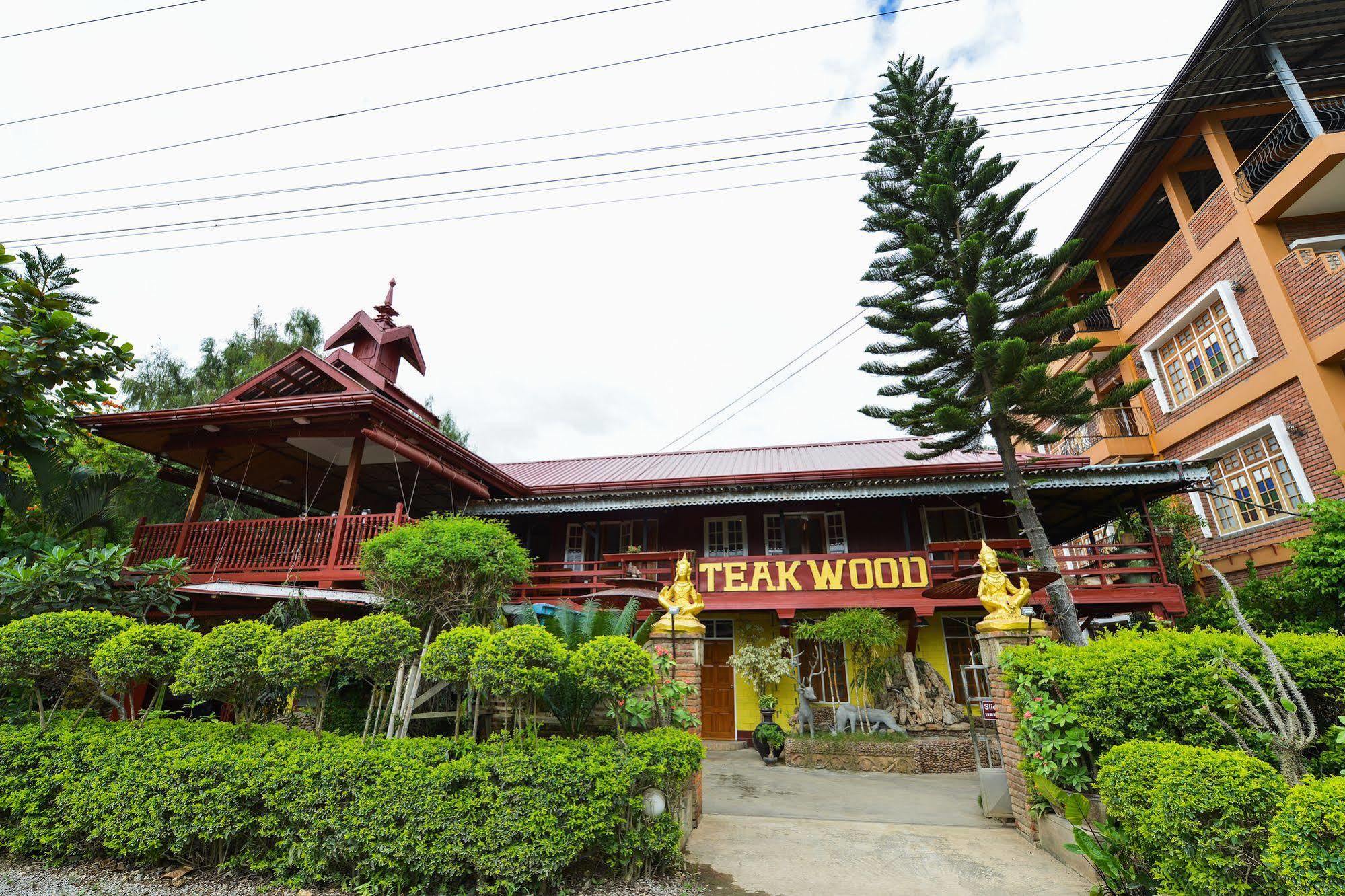 Teak Wood Hotel Nyaung Shwe Buitenkant foto